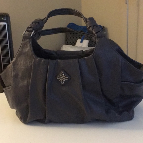 Charcoal grey purse Clearance